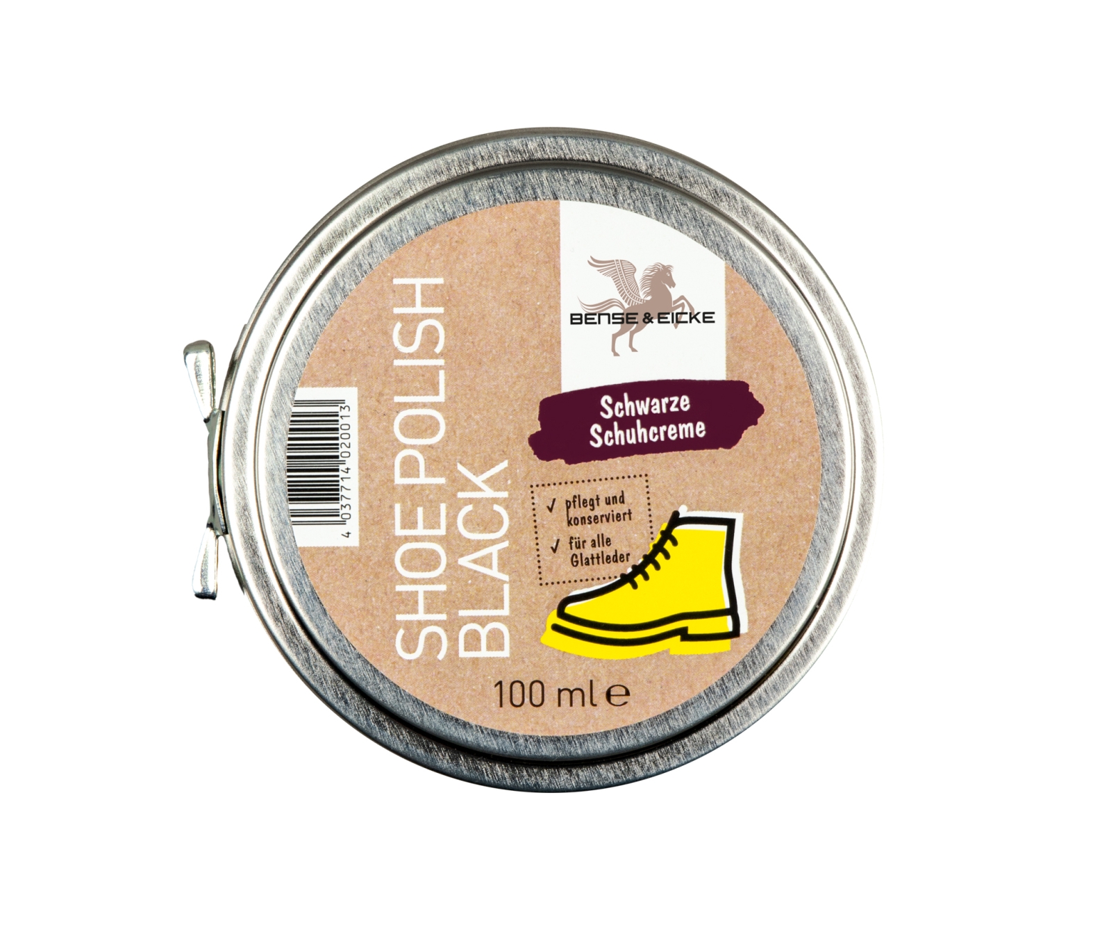 Bense ogEicke Walin Sokcreme Sort 100 ml