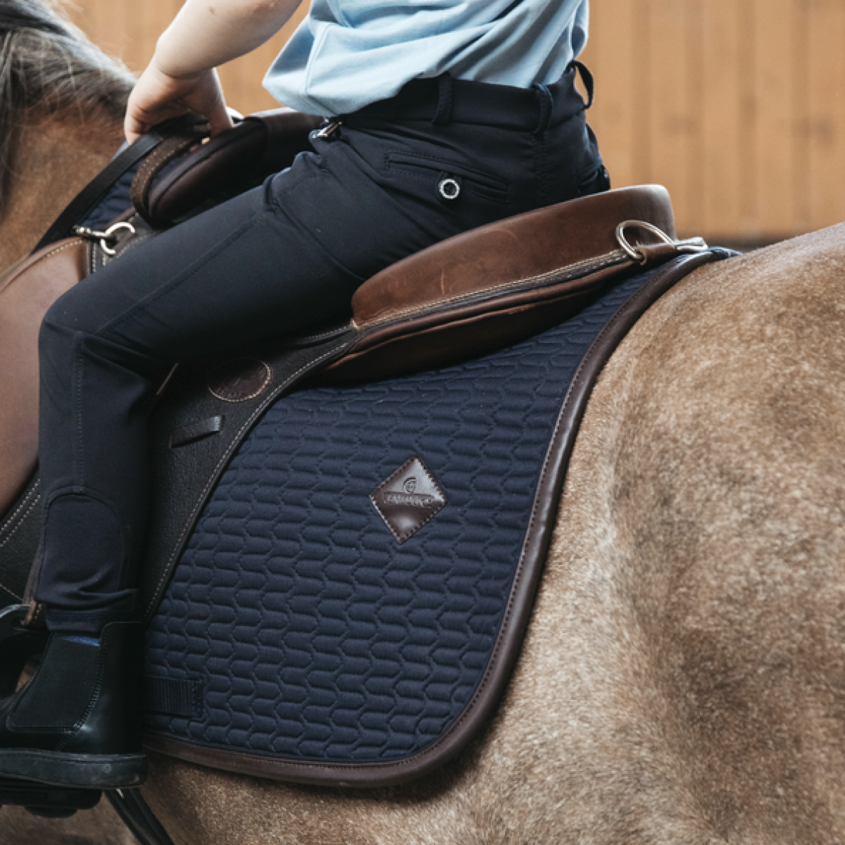 Kentucky Spring underlag Leather edition Pony