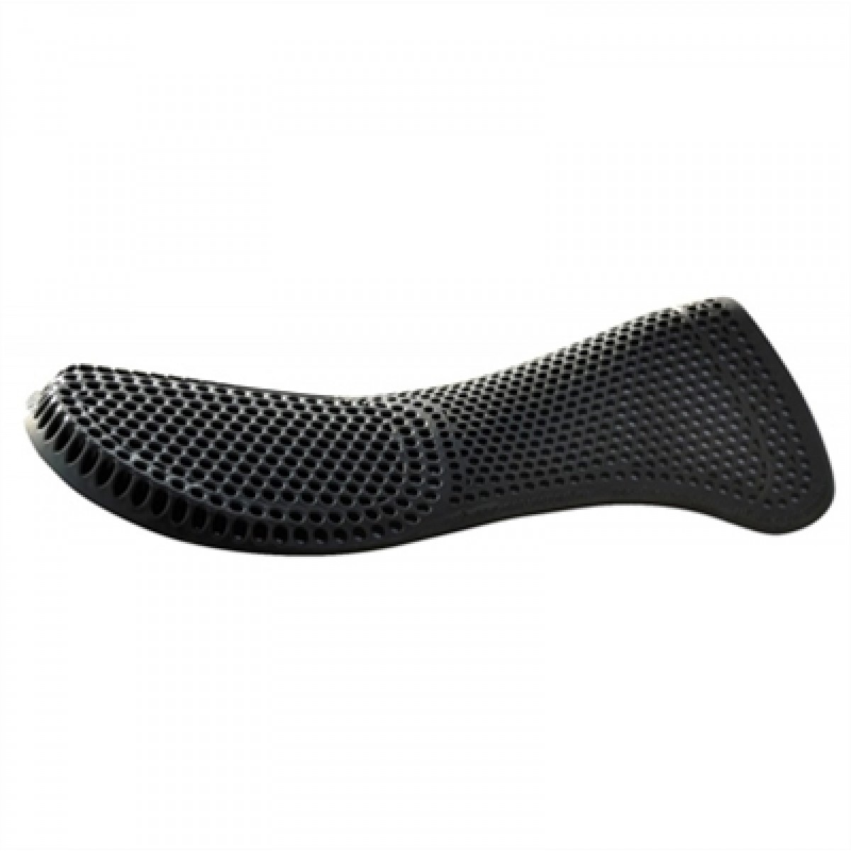 Acavallo Gel pad m/back riser Sort