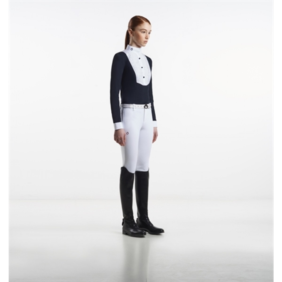 Cavalleria Toscana Young Rider Shirt w/bib