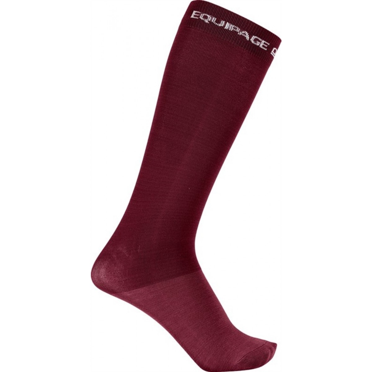 Equipage Comfy Strømpe 2 pak Bordeaux 36-41