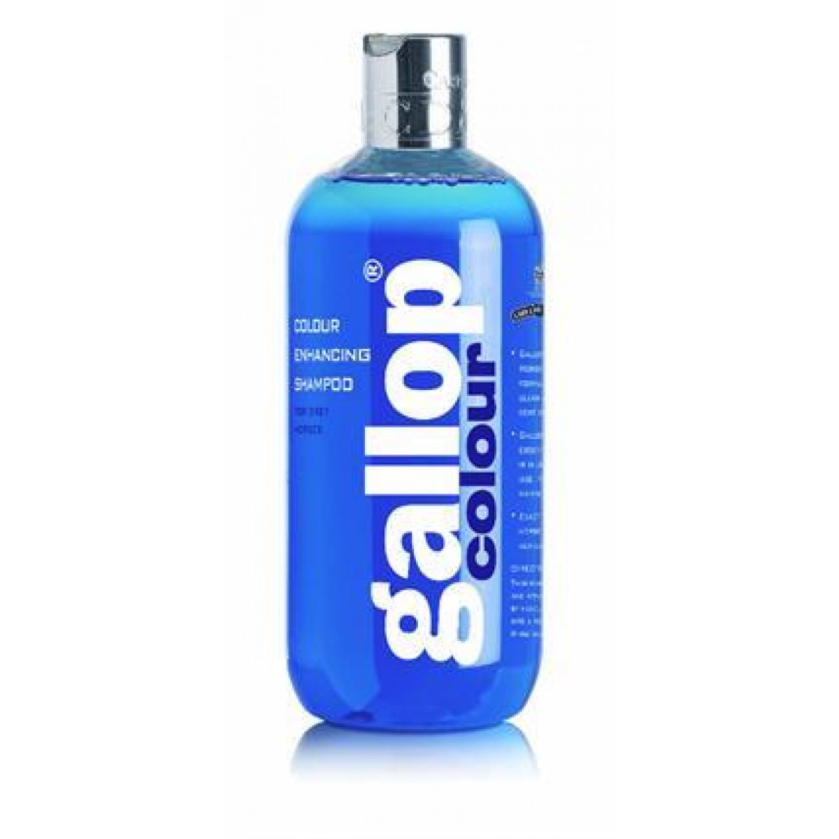 Gallop Shine shampoo til grå heste, 500 ml