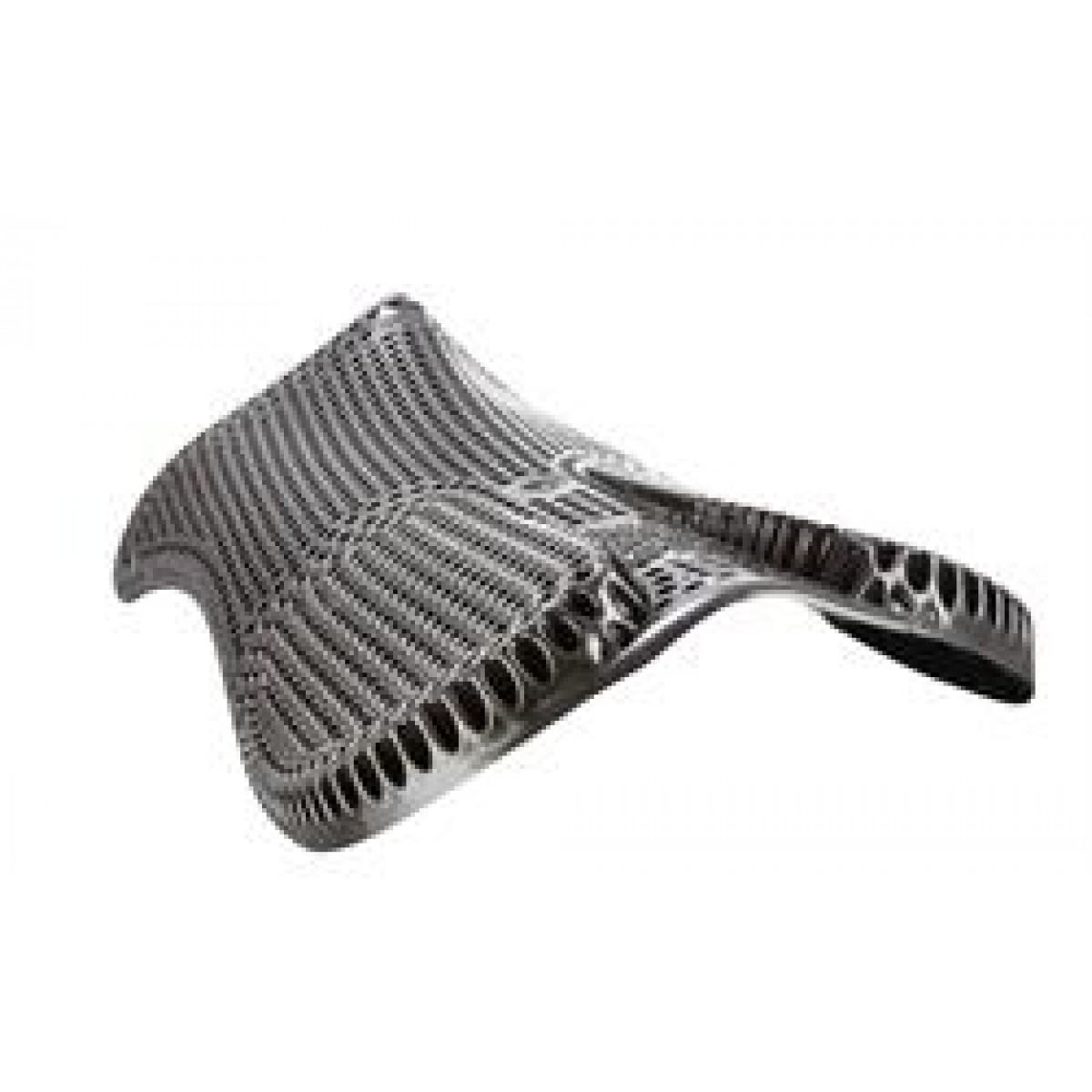 BR Gel pad m/back riser sort