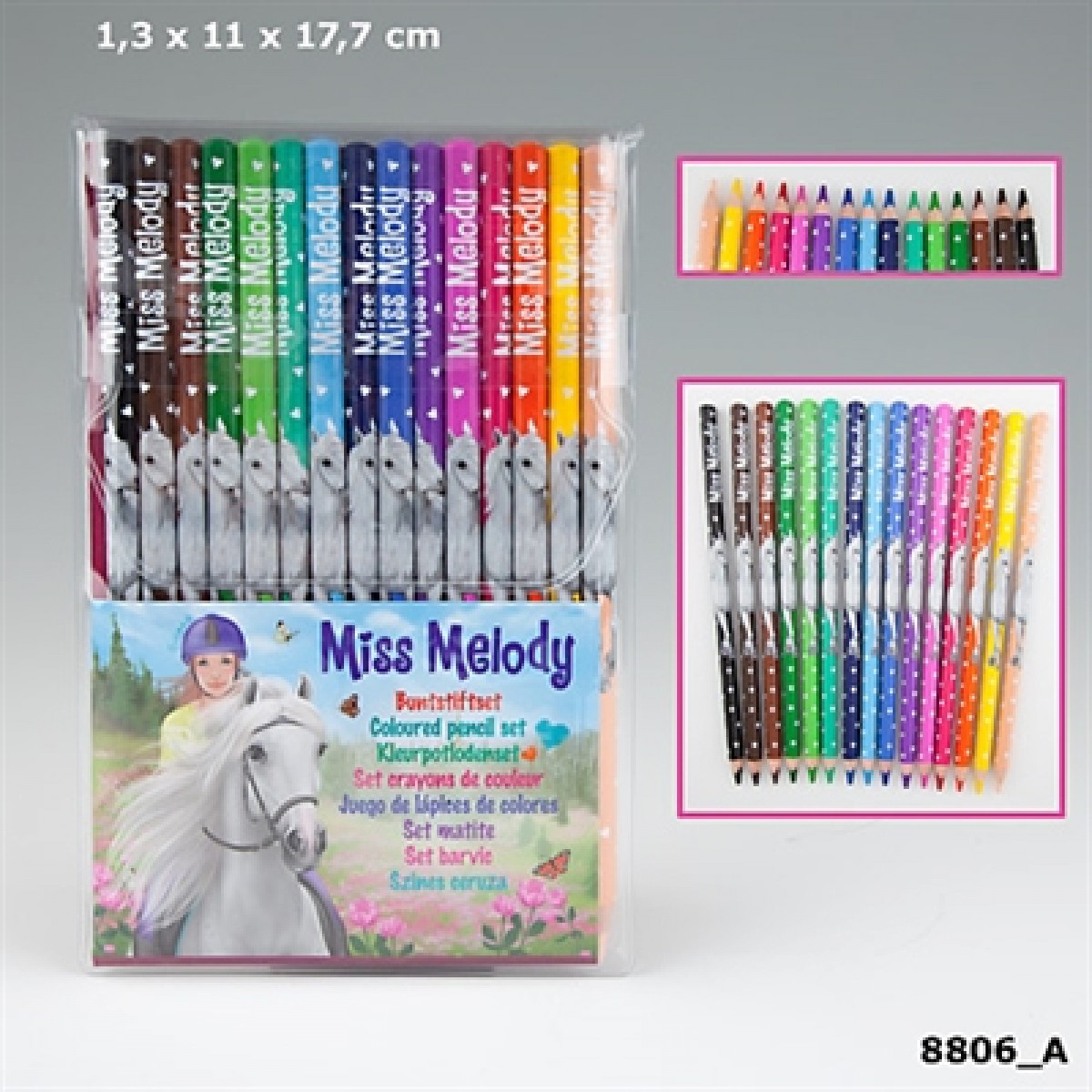 Miss Melody Farveblyanter 15 Stk