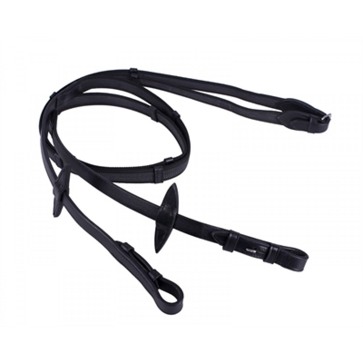 QHP Anti-Slip Gmmi tøjle med stopper