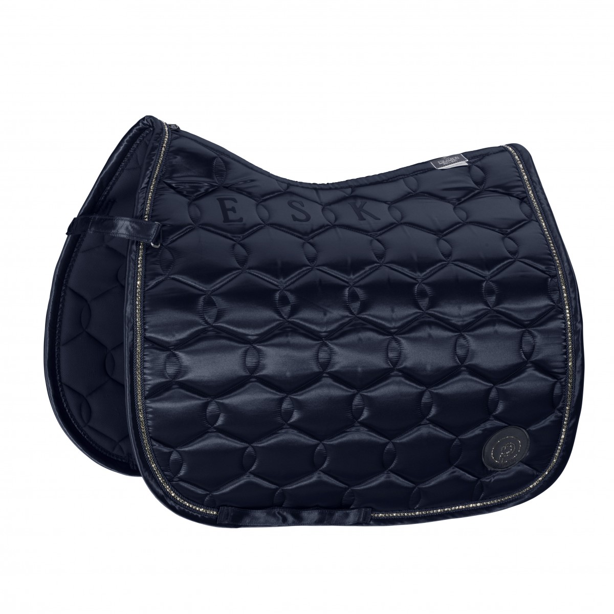 Eskadron Dressur Underlag Cloth Satin Crystal Platinum Full