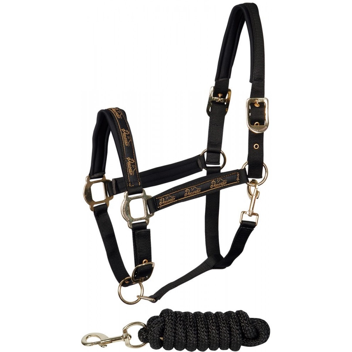 Harry´s Horse Grime sæt Denici Cavalli Gold Sort