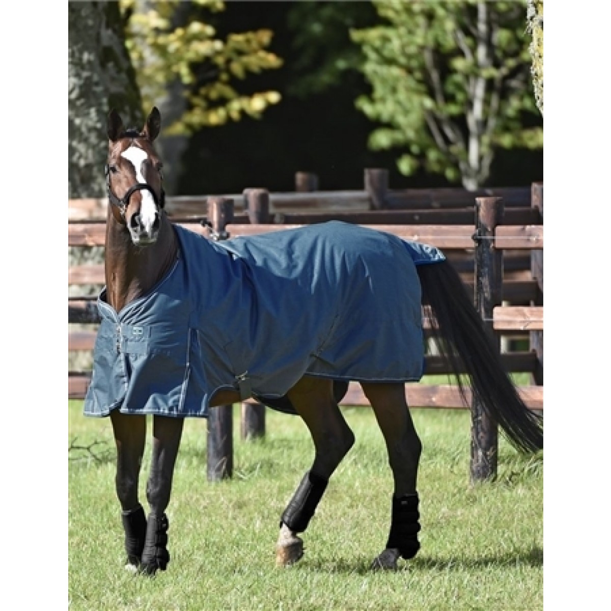 Rider By Horse Sport dækken 200 G navy