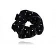 SD Diamond Scrunchie Elastik - Sort